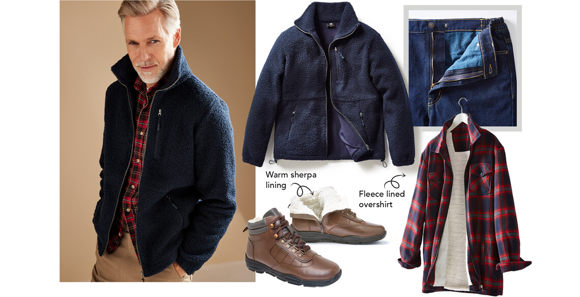 Pegasus Sherpa Fleece Lined Jacket